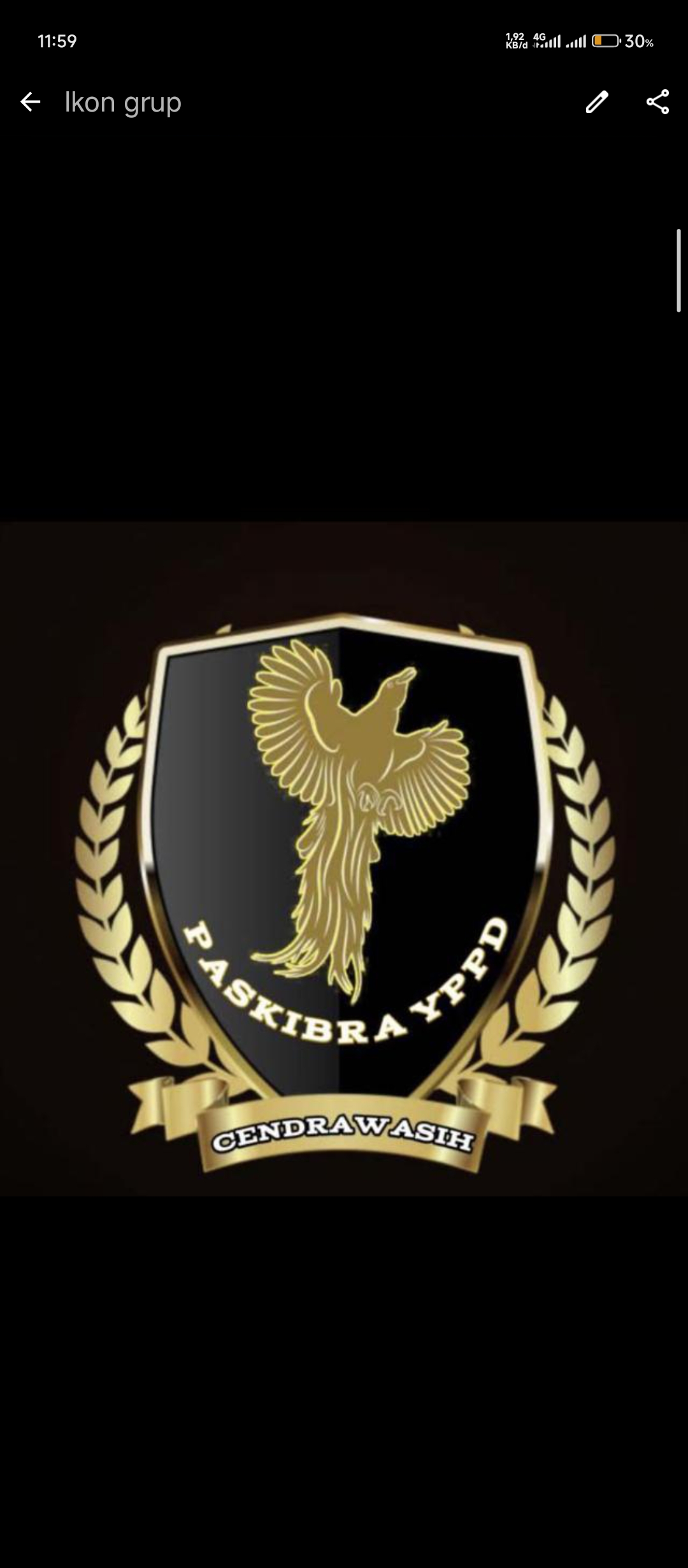 Logo pasukan cendrawasih 